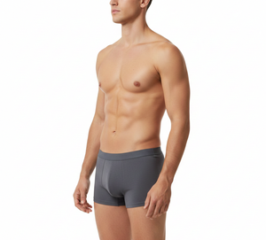 Calzoncillos de Algodón Gris para Hombre, Soporte Suave, Elásticos, Transpirables y Cómodos para Uso Diario - Product Image 3