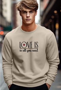 เสื้อสเวตเตอร์สำหรับผู้ชายผ้าฝ้าย330gsm แขนยาวผ้าฝ้าย100% โลโก้ได้ตามต้องการ - Product Image 3