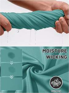 Chemise à col pour homme, décontractée, grande taille, en tricot à carreaux, séchage rapide, respirante, logo personnalisé, manches courtes, OEM - Product Image 4