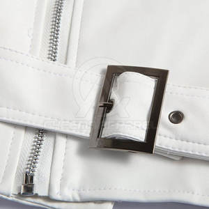 Veste d'hiver en cuir véritable de qualité supérieure Doublure douce et confortable Parfaite pour les tenues décontractées et les looks tendance au quotidien - Product Image 5