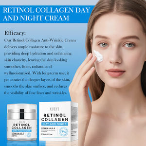 Creme Facial de Marca Própria Vegano e Orgânico com Colágeno e Retinol Antienvelhecimento, Antirrugas, Clareador e Iluminador para a Pele - Product Image 3