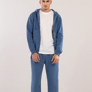 เสื้อฮู้ดแบบสวมหัวของผู้ชายผ้าฝ้าย100% โอเวอร์ไซส์กำหนดโลโก้ได้เอง - Product Image 2