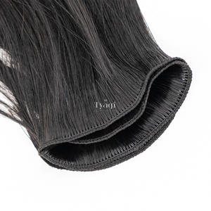 Extensiones de cabello humano Remy al por mayor extensiones de cabello de trama atadas a mano extensiones de cabello alineadas con cutícula - Product Image 3