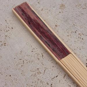 พัดลมมือถือทำจากไม้หรูหราแบบดั้งเดิมพร้อมผ้าฝ้ายเรียบพัดลมพับได้ทำด้วยมือเป็นมิตรกับสิ่งแวดล้อมสำหรับโอกาสทางการงานแต่งงาน - Product Image 5