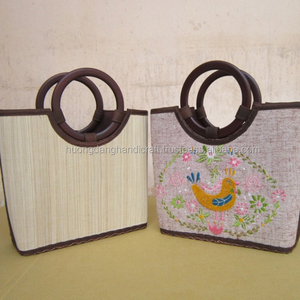 Vietnam crochet tricoté sac à main modèle simple pour les femmes 2 sacs à main pour les femmes de luxe de fabricant du Vietnam - Product Image 1