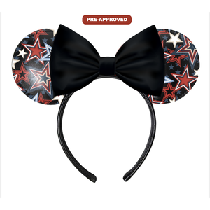 Custom Factory Direct Order Glowing Concept <b>Mouse</b> Ears Hair Accessory Headband Made-to-Order Design - Product Image 1