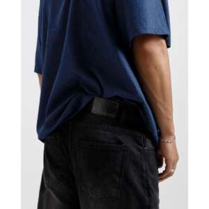 กางเกงยีนส์ทรงตรงสไตล์วินเทจ Y2K ฮิปฮอป ลุคหลวม แต่งผ้าปะติดปะต่อ ถักนิตติ้ง ปักลาย ล้างสีหลายครั้ง สำหรับฤดูหนาว - Product Image 5