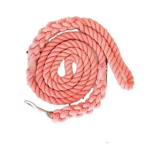 สายจูงสุนัขคอตตอนออร์แกนิกแข็งแรงทันสมัยดีไซน์บิดเบี้ยวโลโก้สำหรับฝึกพิมพ์ลายแบบบิด - Product Image 1