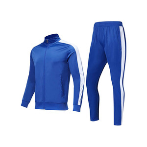<b>Tracksuit</b> For Men Full Sleeves OEM Service Wholesale Rate Casual Wear / Trending Cotton <b>Polyester</b> <b>Tracksuit</b> With Stand Collar - Product Image 5