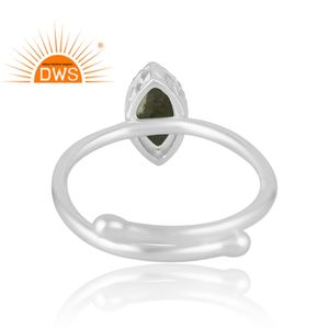 Best Selling 925 Sterling Silver Natural Gold Sheen <b>Obsidian</b> Gemstone Ring Custom <b>Jewelry</b> For Women Gift For Her - Product Image 2