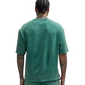 Nuevas Camisetas Personalizadas para Hombre con Lavado Ácido, 100% Algodón Jersey, Fabricación de Ropa, Diseño Transpirable, Camisetas para Hombre Hechas en Pakistán - Product Image 2