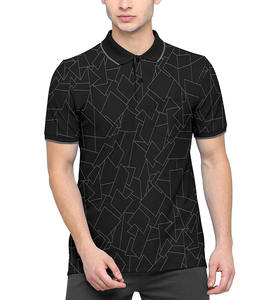 2023 nouveau été mode Design hommes personnalisé Polo t-shirt pour hommes en gros prix usine hommes imprimé t-shirt - Product Image 1
