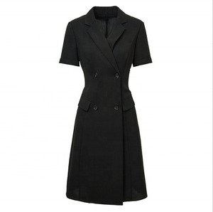 Elegante vestido profesional de poliéster Spandex con diseño ajustado y cómodo estiramiento para un aspecto profesional y elegante - Product Image 6