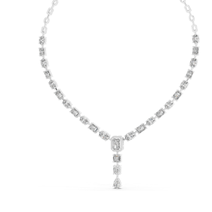 Collar de Diamantes CVD VVS-VS EF de 21.178 CT Creados en Laboratorio, Diseño Elegante de Diamantes, Oro de 18K, 14K, Oro Rosa, Amarillo, Blanco, Lujo - Product Image 2