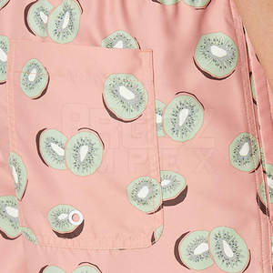 Pantalones cortos de playa ligeros de algodón 100% para hombre, pantalones cortos informales de cintura media para correr de gran tamaño con patrón sólido - Product Image 5