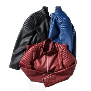 Best Selling High Quality Black Lather <b>Jackets</b> Winter Leather New Arrival Men's High Quality Wholesale Spring Autumn Men's - Product Image 5