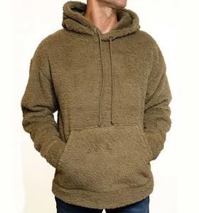 PEGENO-Sudadera con capucha Fuzzy Sherpa para hombre - Product Image 6