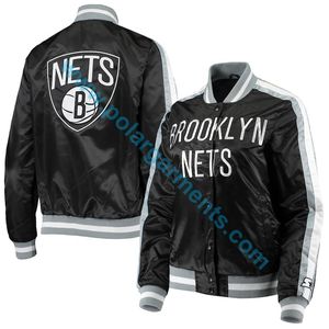 Chaqueta de satén de béisbol unisex OEM Diseño de hombro caído brillante de alto brillo Nombre y logotipo personalizados Aceptado por OEM/ODM - Product Image 3