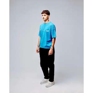 Camiseta Estilo Hip Hop 100% Algodón Orgánico, Transpirable, Lavada, con Gráficos del Personaje Never Ending Madness, Tela Disponible en 180g y 240g - Product Image 6