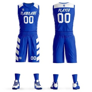 Conjunto de Uniforme de Baloncesto de Alta Calidad, se Ajusta al Cuerpo en Todas las Direcciones, Traje de Entrenamiento de Baloncesto para Impresión Personalizada - Product Image 4
