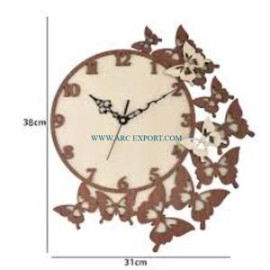Superior Quality Home Decoration Indoor Fancy Wall Hanging <b>Clock</b> Attractive New Look Pattern Decorating Wedding Classic <b>Clock</b> - Product Image 3