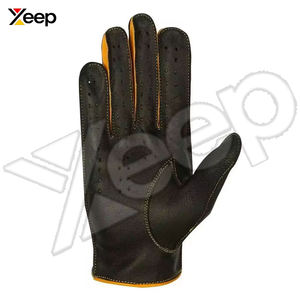 Gants de conduite en cuir imperméables personnalisés avec logo, paume antidérapante, ajustement confortable, toutes saisons, pour motos et usage quotidien - Product Image 5
