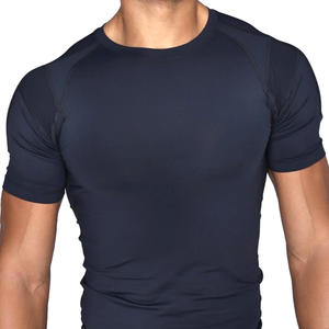Nueva camiseta deportiva de verano para gimnasio, sublimada y personalizada, estilo nuevo, manga corta, para hombre, en venta. - Product Image 2