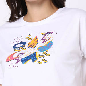 Service OEM, t-shirts courts à manches courtes pour femmes de haute qualité et durables, avec couleurs et logo personnalisés, tissu en coton/bambou - Product Image 5