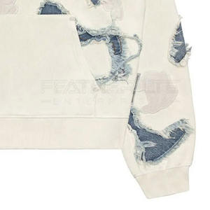 Tasa de venta total 2024 Los mejores hombres de moda Sudaderas con capucha desgastadas Low Moq Hombres Sudaderas con capucha desgastadas - Product Image 5