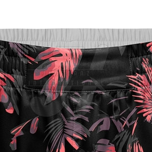 Venta directa de fábrica Pantalones cortos de algodón de verano para hombre High Street Cintura elástica Logo vintage Decoración para gimnasio Sublimación al aire libre - Product Image 5