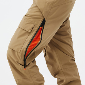 Pantalons de ski pour hommes personnalisés avec options de logo, pantalons de neige isolés pour les sports d'hiver en plein air, OEM et marquage disponibles, vêtements de neige - Product Image 5