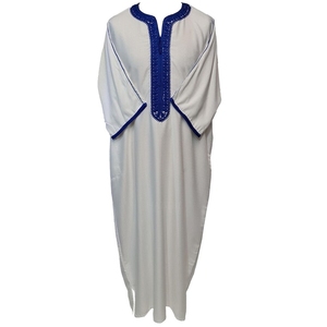 Servicio OEM árabe Dubai ropa islámica hombres alta calidad tradicional hombres Thobe Premium hombres con capucha Thobe - Product Image 2