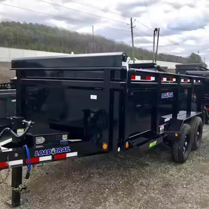 Heavy Duty 10 Ton Farm Dump <b>Trailer</b> 20000 lbs Capacity Agricultural Tipping <b>Trailer</b> - Product Image 2