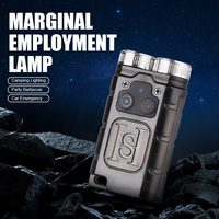 Lampe torche super brillante, lampe torche puissante, lampe torche LED de poche, lampe torche LED COB rechargeable magnétique, mini lampe torche porte-clés EDC