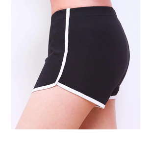 Nueva llegada 2025 Logotipo de impresión personalizado Ropa de verano para mujer Pantalón corto de color sólido Exportación de BD - Product Image 1