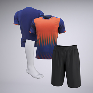 Maillot de football et survêtement de qualité supérieure, 100 % imprimé numériquement, manches courtes, respirant, séchage rapide, personnalisable, faible MOQ, collection 2025 - Product Image 3