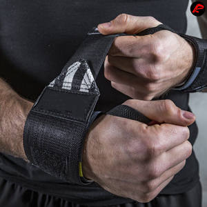 2023 nuevo diseño personalizado de alta calidad Fitness Wear muñequeras precio al por mayor hombres muñequeras - Product Image 3