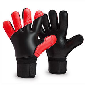 Gants de gardien de but en latex respirants et ajustables, vente en gros, noir et bleu, personnalisables avec logo, protection pour le football en extérieur - Product Image 5