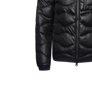 Custom Winter Bubble <b>Mens</b> Puffer Jacket Embroidery Filling High Quality Plus Size Bomber Jackets for <b>Men</b> Shine Coat - Product Image 5