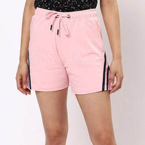 Pantalones cortos ligeros de mujer hechos a medida para venta en línea Pantalones cortos de algodón de la mejor calidad para mujer - Product Image 1