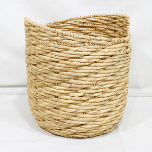 Artex Dong Thap, jacinto de agua Natural multiusos, cestas de almacenamiento apilables, organizadores de regalo tejidos a mano para decoración del hogar - Product Image 4