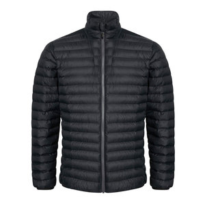 Chaqueta acolchada de burbujas de nailon acolchada para hombre de alta calidad personalizada 2025, chaqueta ligera cálida de invierno con decoración de bolsillo - Product Image 1