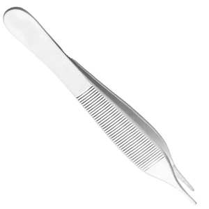 Adson Tweezer Multi-Functional Adson Tweezers Tweezers for Delicate Procedures Reliable Adson Tweezers for Accurate Gripping Forceps <b>Surgical</b> <b>Instruments</b> - Product Image 3