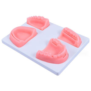 แม่พิมพ์ซิลิโคนสำหรับผิวหนังแผ่นฝึกเย็บที่ทนทานสำหรับทันตแพทย์นักเรียนสัตวแพทย์ชุดเย็บแผลทำฟัน - Product Image 2