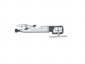 Pince multiprise autobloquante à liaison axiale de type JJ OEM ODM 230 mm Double mâchoires incurvées - Product Image 2