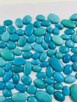 Naturel Turquoise Arizona origine AAA qualité AAA lustre avec une excellente couleur parfaite fabrication et polissage utilisé dans les bijoux
