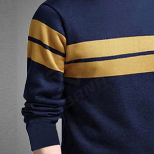 Wholesale Custom Premium Plain <b>Sweater</b> 100% Cotton Sweat Shirt Plain Pullover Men <b>Crewneck</b> Sweatshirt - Product Image 4