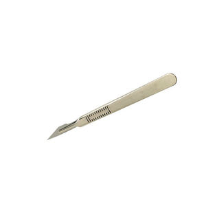 Nouvelle arrivée, manche de lame de scalpel en acier inoxydable |   Outil chirurgical manuel conçu sur mesure |   Service OEM disponible |   RS Surgical - Product Image 1