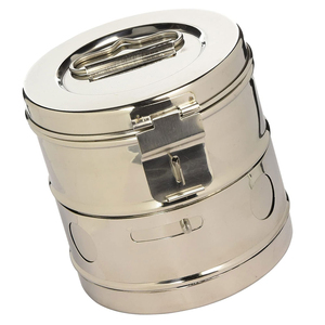 ถังเก็บน้ำฆ่าเชื้อด้วยมือเครื่องมือผ่าตัดทางการแพทย์ทำจากสเตนเลสสตีลใช้ในโรงพยาบาล - Product Image 3