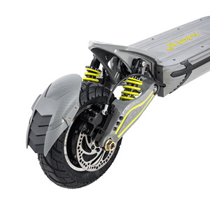 Motor dual 2000W 500W Scooter todoterreno eléctrico de dos ruedas de 10 pulgadas con amortiguador extraíble 80km de alcance 60V 25.6Ah 60V 25.6Ah - Product Image 5